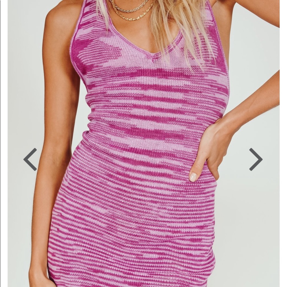 Verge girl knit dress